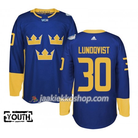Ruotsi Pelipaita Henrik Lundqvist 30 2016 World Cup Lapsille Violetti Premier Paita